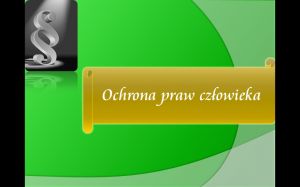 Ochrona praw człowieka