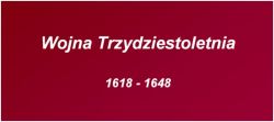 Wojna Trzydziestoletnia