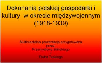 Dokonania II RP