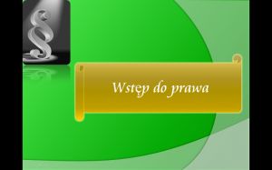 Wstęp do prawa