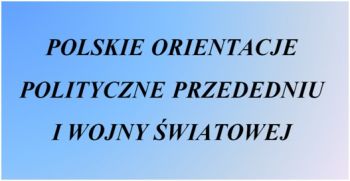Polacy w I wojnie światowej