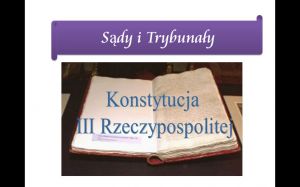 Sądy i Trybunały