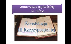 Samorząd terytorialny w Polsce